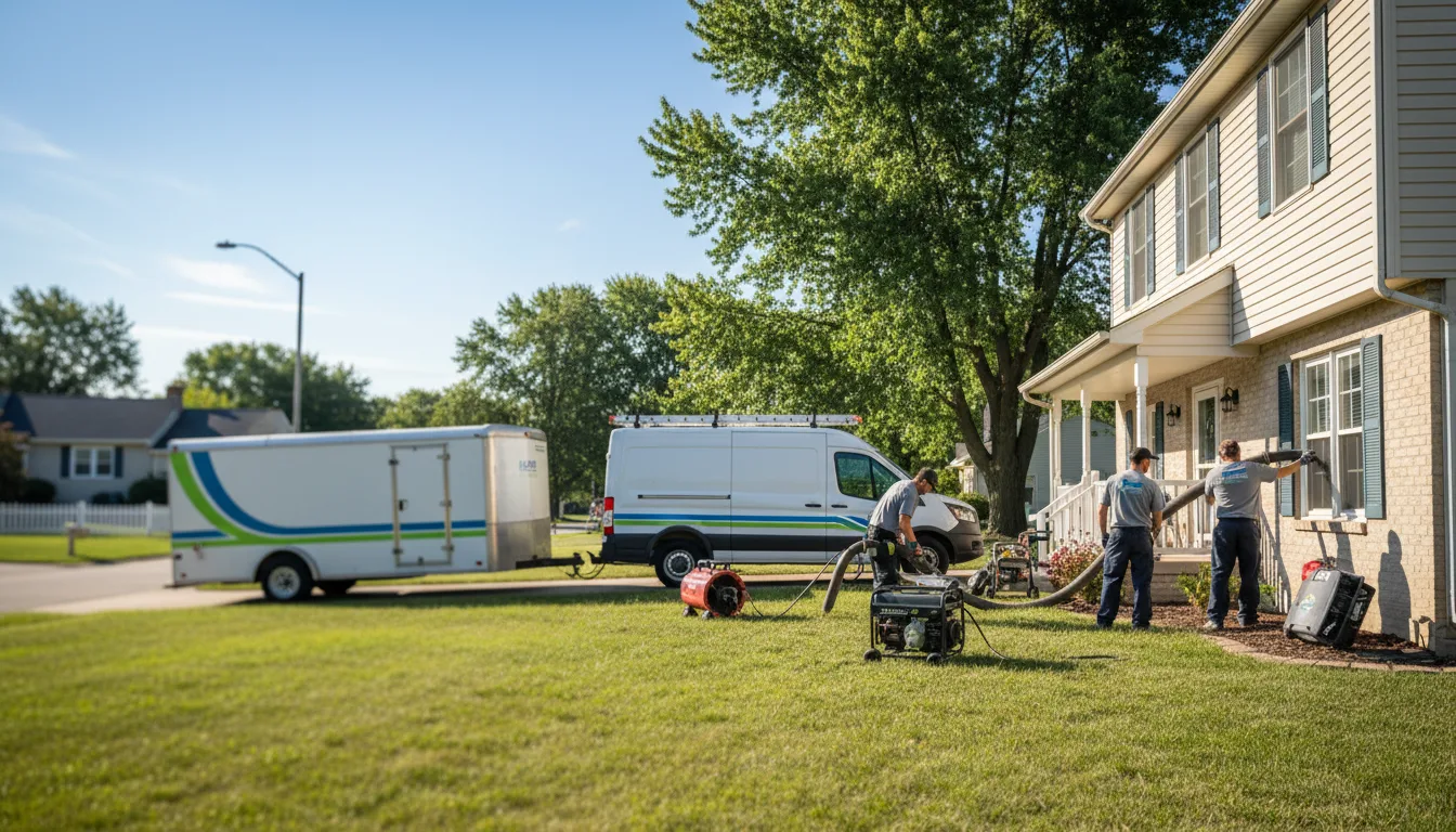 Flooded Basement Restoration And Cleanup With Repair in Hay Springs, NE near me